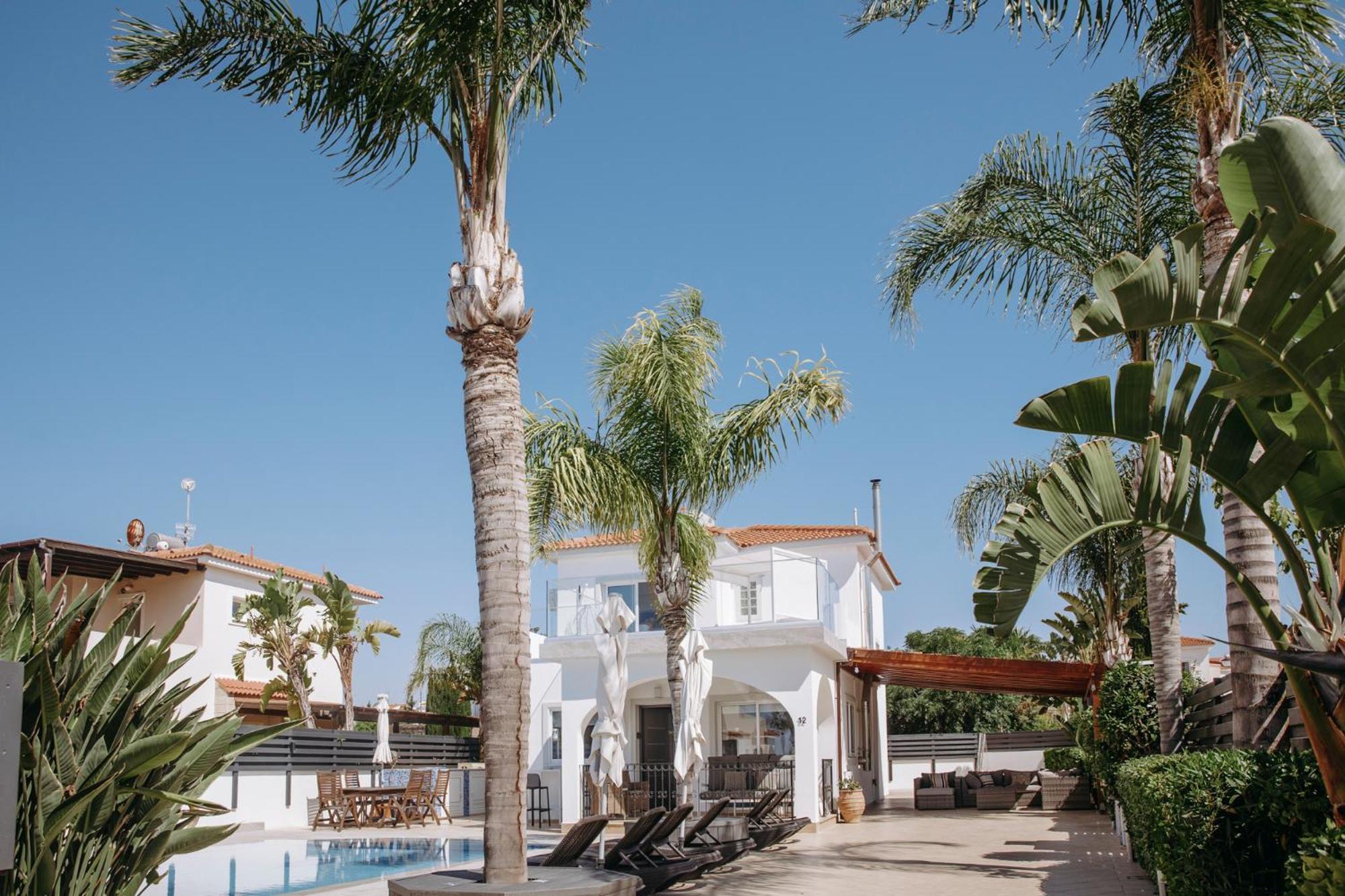 Sunset Villa Private Complex Heated Pool 아이아 나파 외부 사진