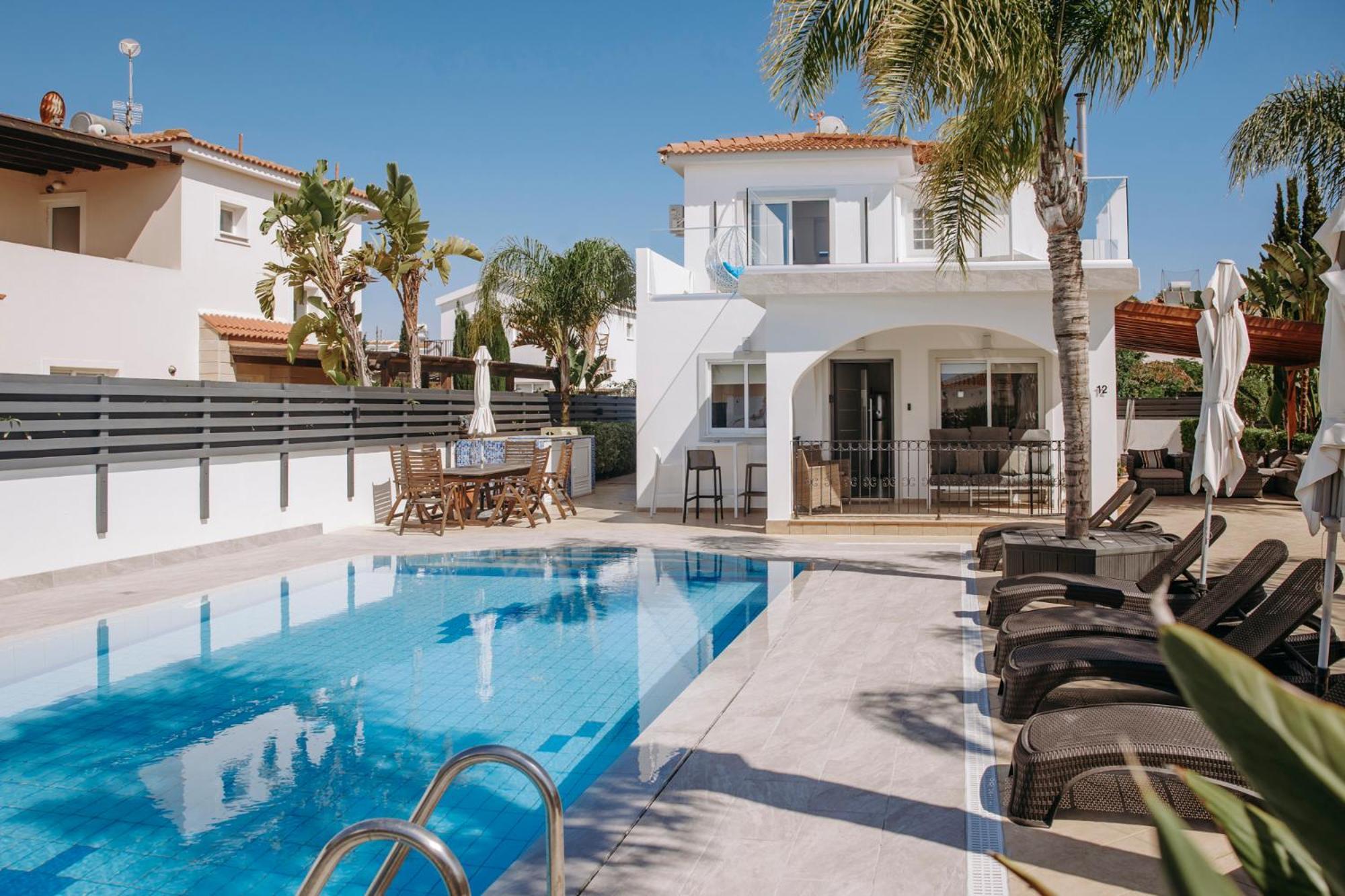 Sunset Villa Private Complex Heated Pool 아이아 나파 외부 사진