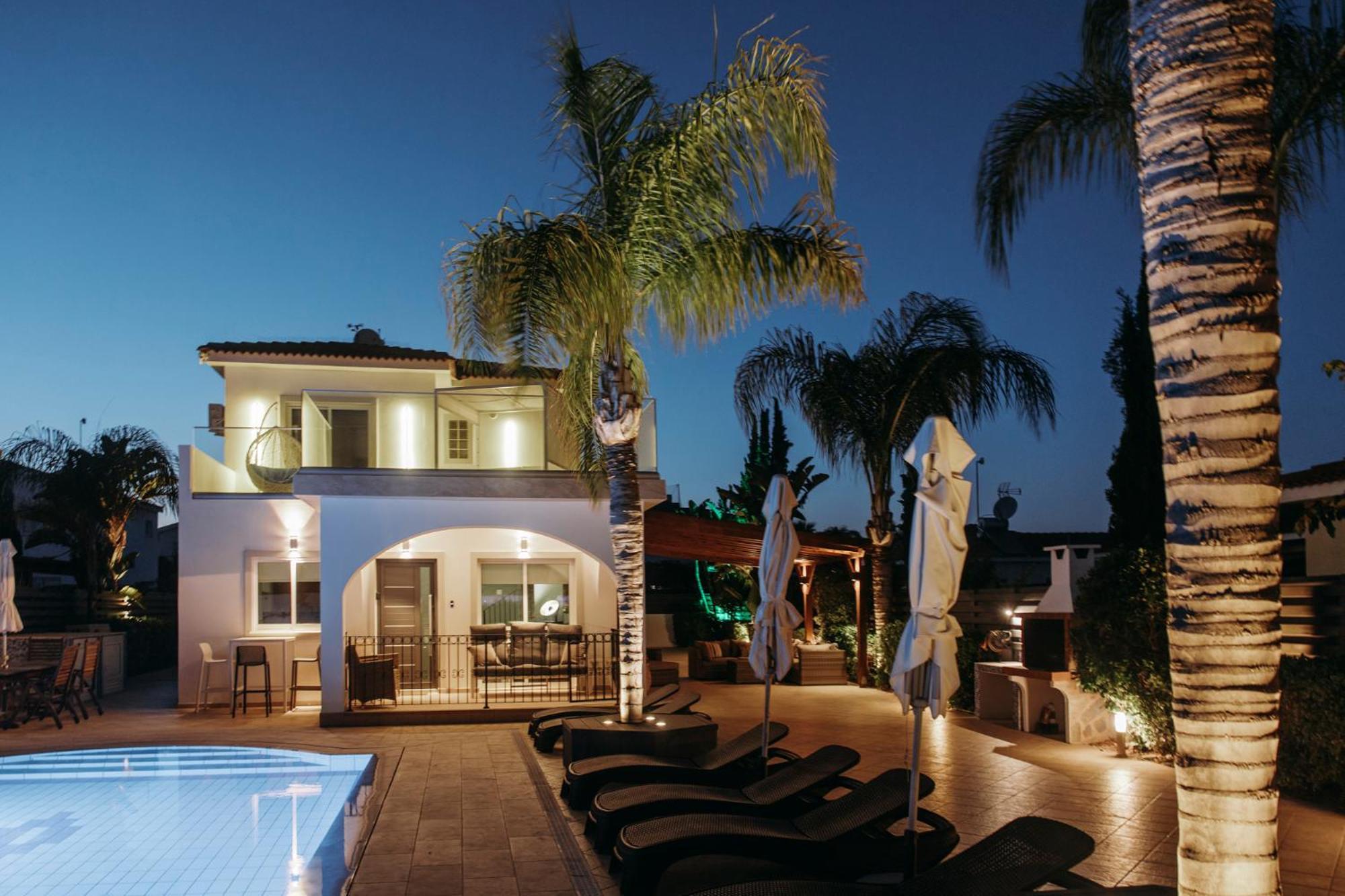Sunset Villa Private Complex Heated Pool 아이아 나파 외부 사진