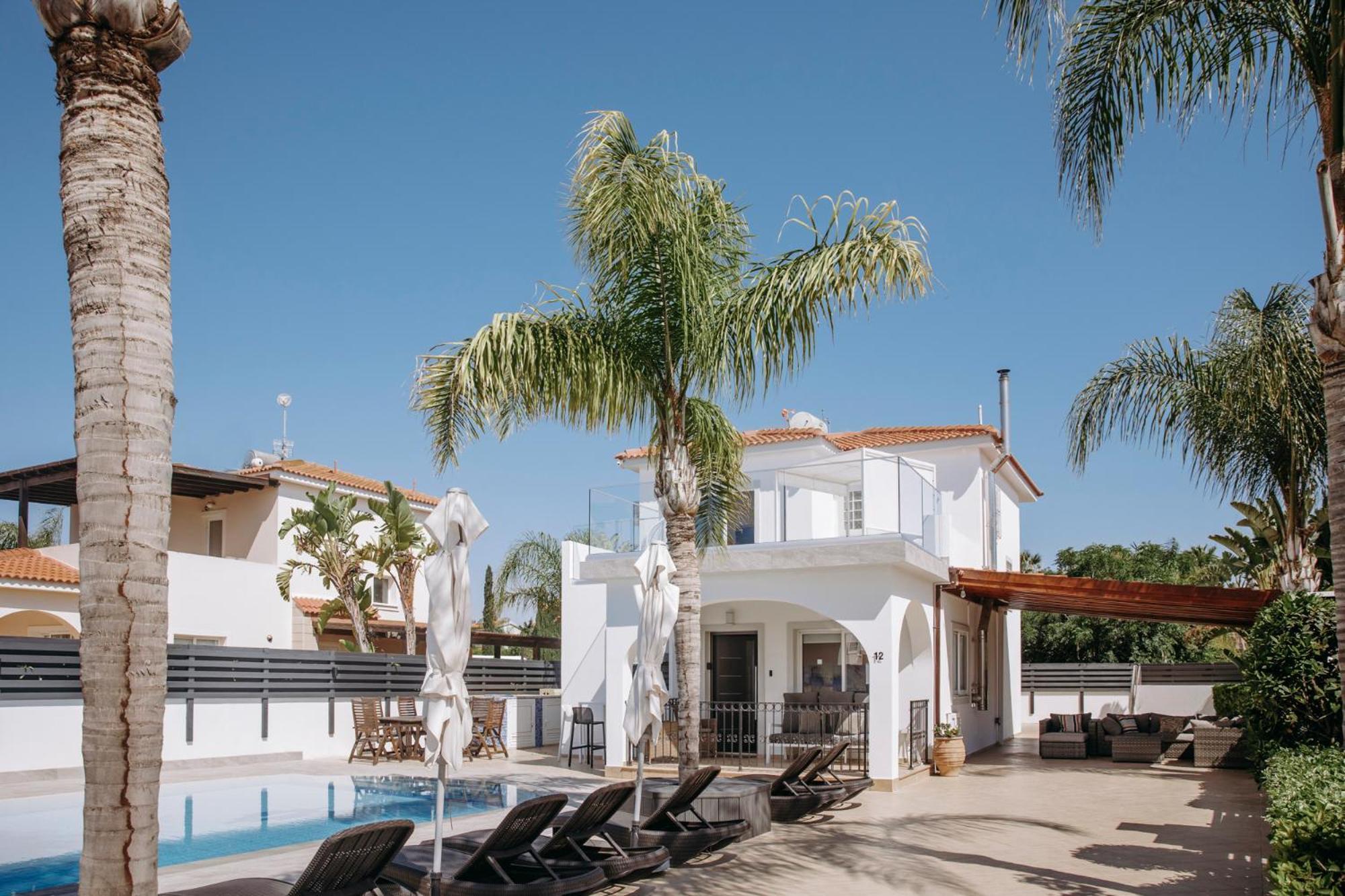 Sunset Villa Private Complex Heated Pool 아이아 나파 외부 사진